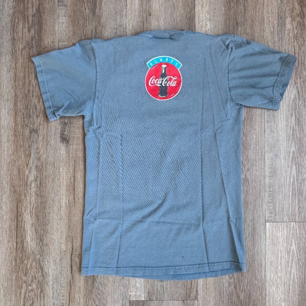Vintage 1994 Coca-Cola Polar Bear T-Shirt - size womens small kids xl - Picture 4 of 5